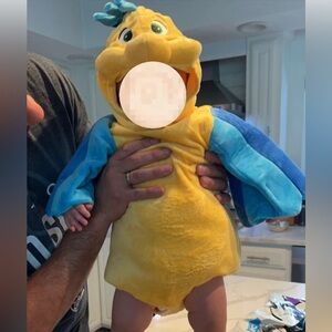 Yellow and Blue Baby Costume